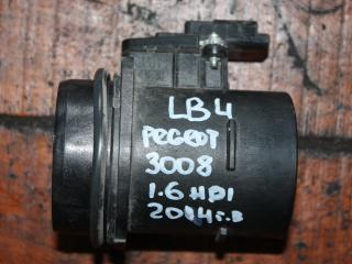 расходомер воздуха Peugeot 3008 1 поколение [рестайлинг] 2013, 1.6 л., дизель