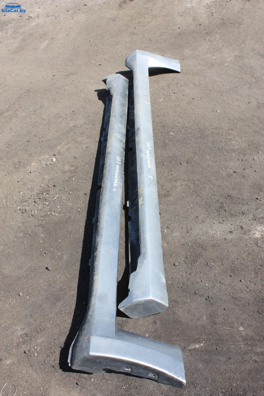 накладка на порог Mitsubishi Outlander 1 поколение 2004, 2.0 л., бензин - фото №1