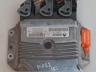 блок управления двигателем Renault Megane 2 поколение 2003, 1.6 л., бензин, 8200298457