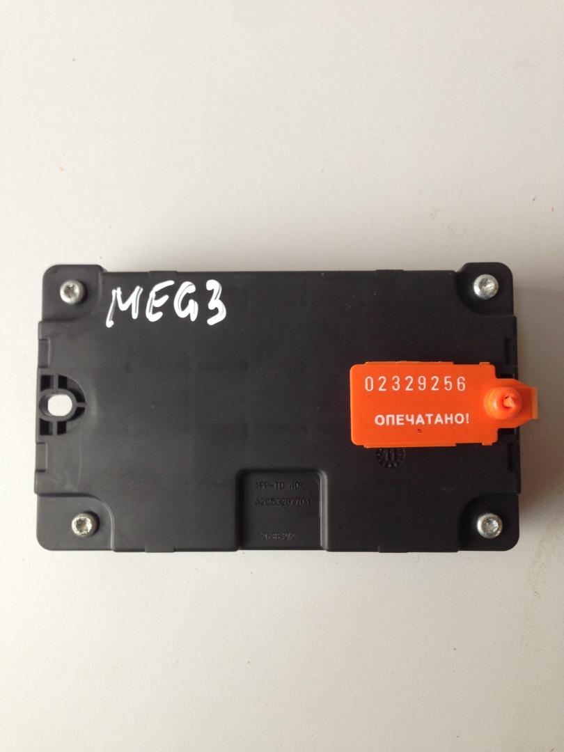 блок управления мультимедия Renault Megane 3 поколение 2011, 1.5 л., дизель, 280246043R - фото №1