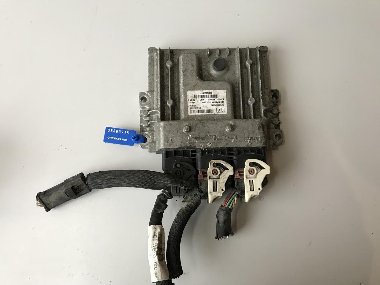 блок управления двигателем Citroen C5 2 поколение (2008 - 2017), 9666912580, 9667082380 - фото №1