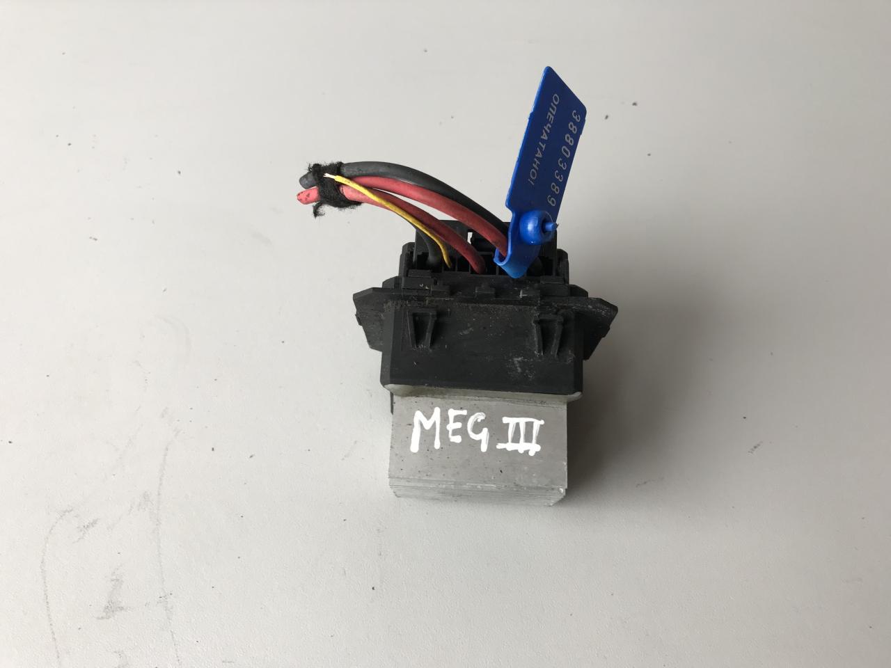 сопротивление печки Renault Megane 3 поколение 2010, T1000034Z - фото №1