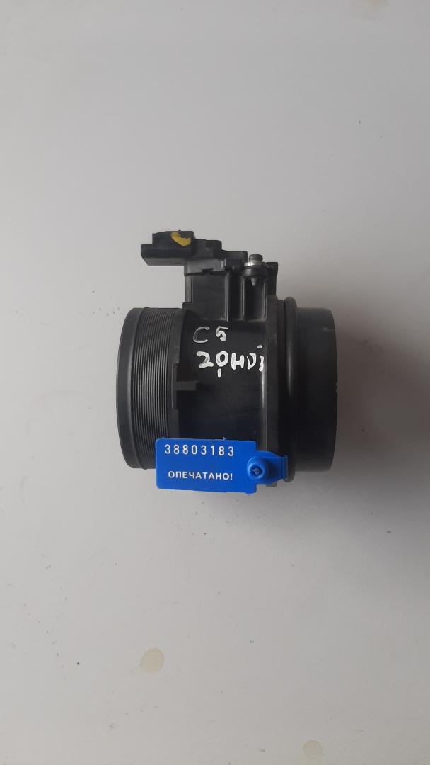 расходомер воздуха Citroen C5 2 поколение 2010, 2.0 л., дизель, 9681917980 - фото №1