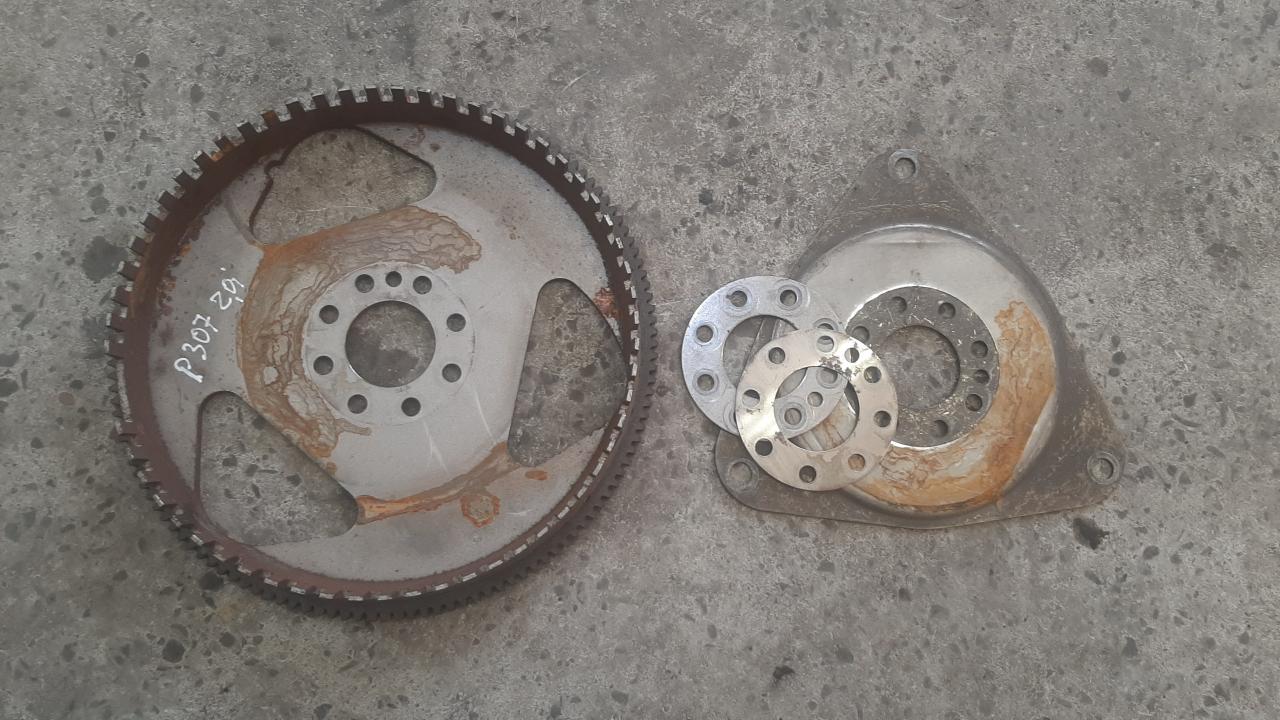 Маховик АКПП (драйв плата) Peugeot 307 1 поколение 2005, 2.0 л., бензин, 9648788780 - фото №1