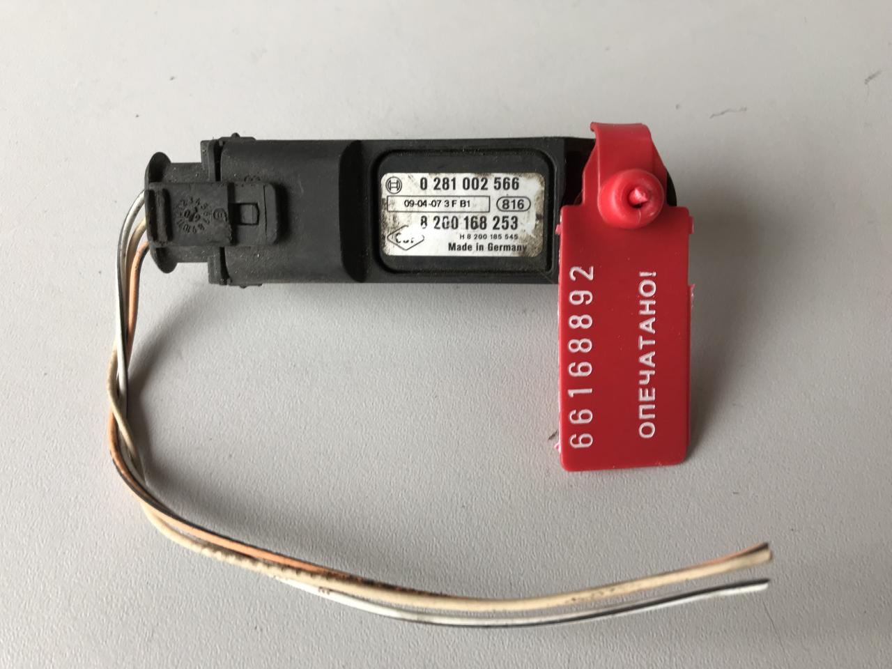 датчик абсолютного давления Renault Laguna 2 поколение (2001 - 2005), 0281002566 - фото №1