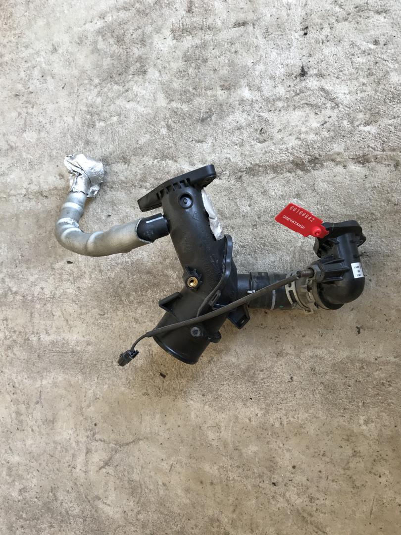 трубка системы рециркуляции EGR Renault Megane 3 поколение (2008 - 2014), 1.5 л., дизель, 147138491R, 165765493R - фото №1