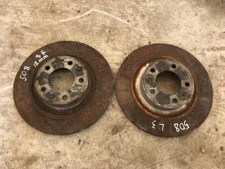 диски тормозные задние Peugeot 508 1 поколение (2010 - 2014), 1.6 л., дизель