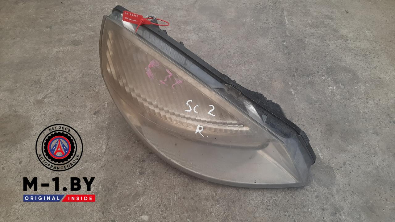 фара правая Renault Scenic 2 поколение 2004 - фото №1