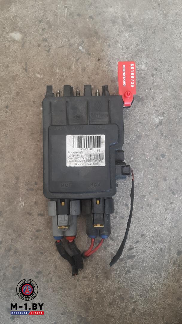 клемма аккумулятора плюс Renault Laguna 3 поколение 2012, 243800014R - фото №1