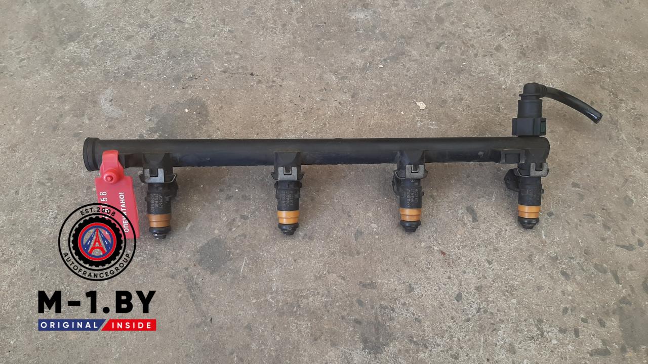 форсунка Renault Laguna 2 поколение 2002, 1.6 л., бензин, 8200139674, H029611 - фото №1