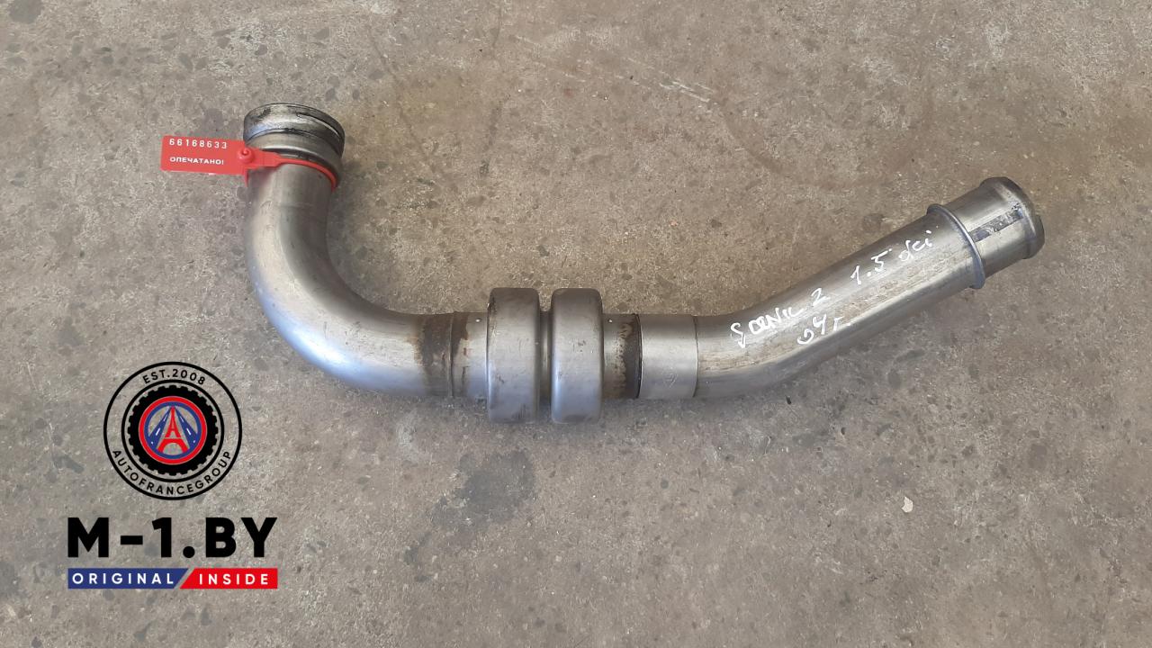 патрубок интеркулера Renault Scenic 2 поколение 2004, 1.5 л., дизель - фото №1