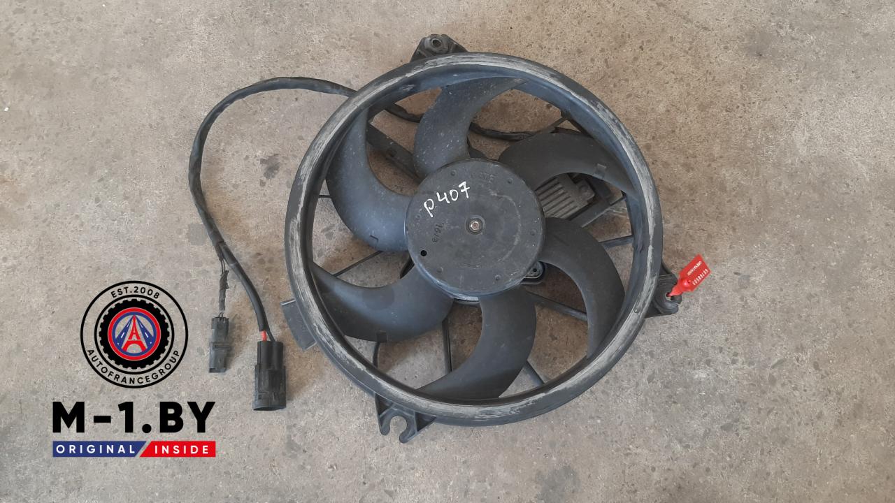 вентилятор радиатора Peugeot 407 1 поколение 2008, 9656346880 - фото №1
