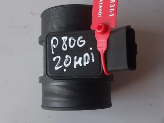 расходомер воздуха Peugeot 806 1 поколение [рестайлинг] 2000, 2.0 л., дизель, 5WK9623, 9628336380