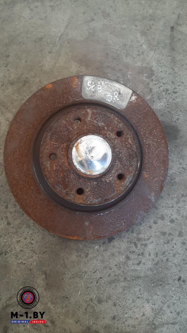 диск тормозной задний Renault Scenic 3 поколение 2010 - фото №1