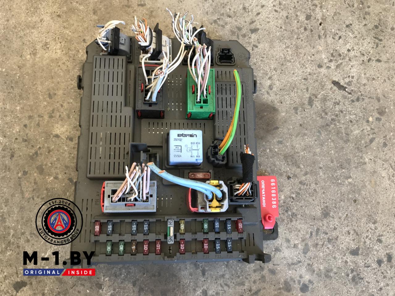 блок комфорта Citroen C5 1 поколение (2000 - 2004), 9647448280 - фото №1