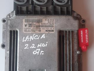 блок управления двигателем Lancia Phedra 1 поколение 2007, 2.2 л., дизель, 0281014359, 9664489780
