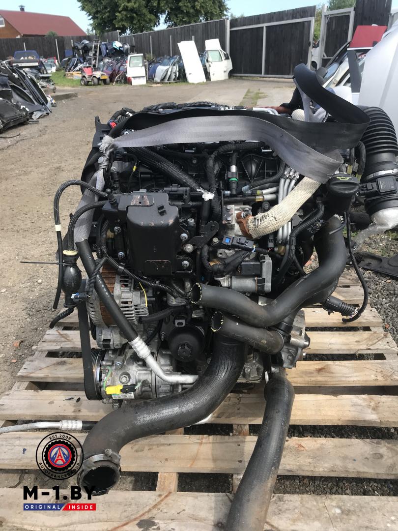 двигатель Peugeot 807 1 поколение (2002 - 2008), 2.2 л., дизель, 10DZ67 - фото №1