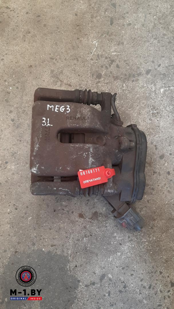 суппорт задний левый Renault Megane 3 поколение (2008 - 2014) - фото №1