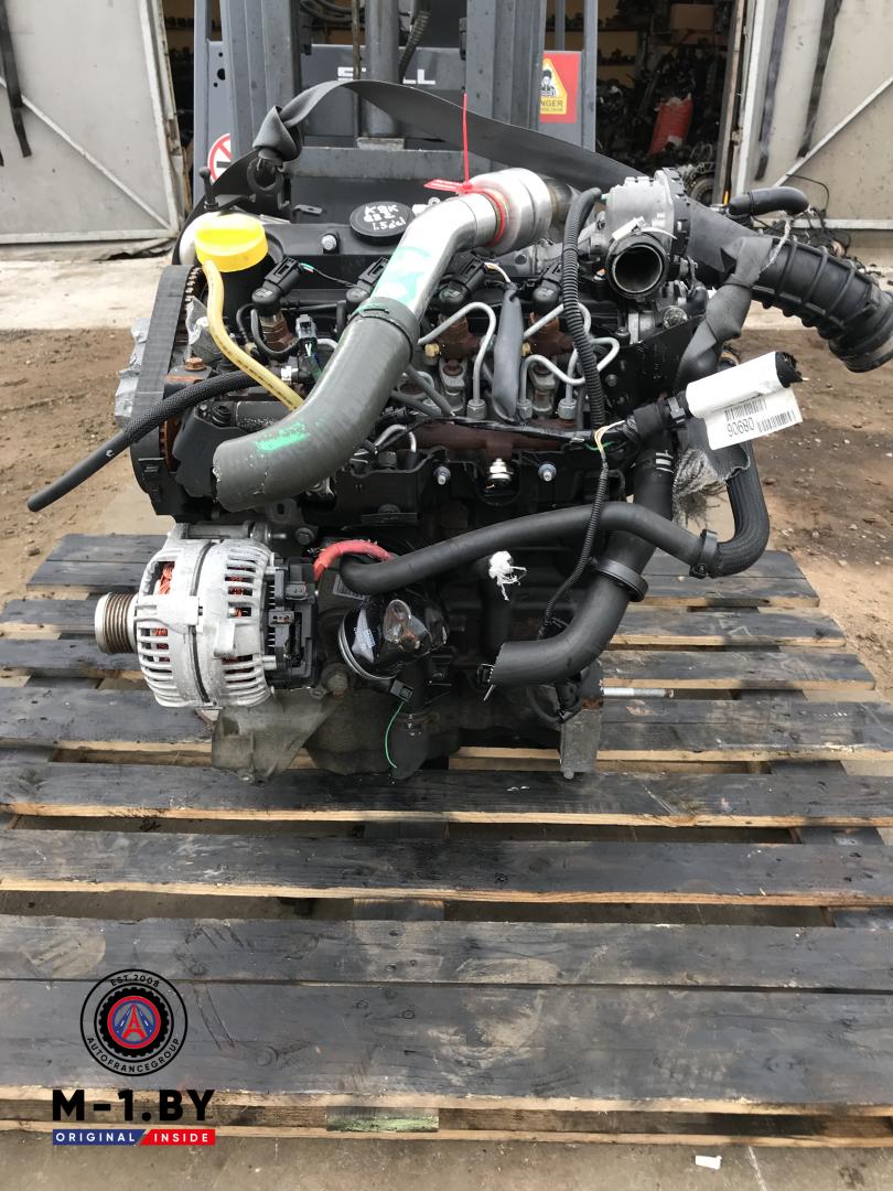 двигатель Renault Megane 3 поколение (2008 - 2014), 1.5 л., дизель, K9K832 - фото №1