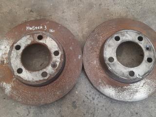 диски тормозные (комплект) Renault Master 3 поколение [рестайлинг] 2016, 2.3 л., дизель