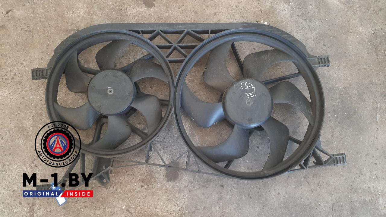 вентилятор радиатора Renault Espace 4 поколение (2002 - 2006), 3.5 л., дизель, 8200155114 - фото №1