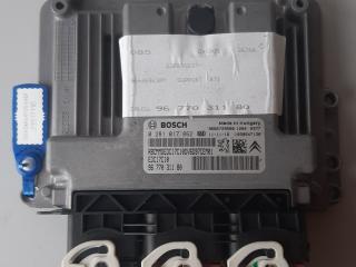 блок управления двигателем Citroen C4 2 поколение 2011, 1.6 л., дизель, 0281017862, 9677031180