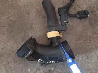 патрубок интеркулера Citroen C4 2 поколение 2011, 1.6 л., дизель, 9684362180