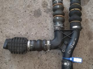 патрубок интеркулера Citroen C4 2 поколение 2011, 1.6 л., дизель, МКПП, 9678406580