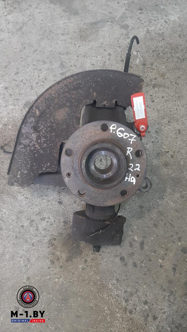 ступица передняя правая Peugeot 607 1 поколение (2000 - 2004), 2.2 л., дизель - фото №1