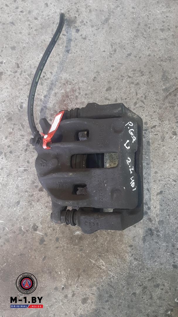 суппорт передний левый Peugeot 607 1 поколение (2000 - 2004), 2.2 л., дизель - фото №1