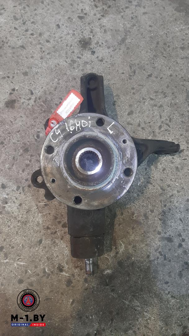 ступица передняя левая Citroen C4 2 поколение 2011, 1.6 л., дизель - фото №1