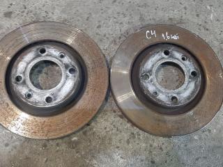 диски тормозные (комплект) Citroen C4 2 поколение 2011, 1.6 л., дизель