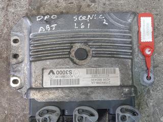 блок управления двигателем Renault Scenic 2 поколение 2005, 1.6 л., бензин, 8200321263, 8200387138