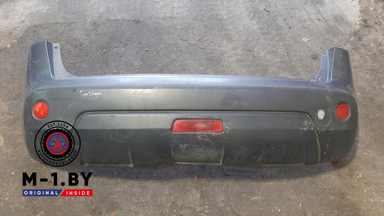 бампер задний Nissan Qashqai 1 поколение (2006 - 2010) - фото №1