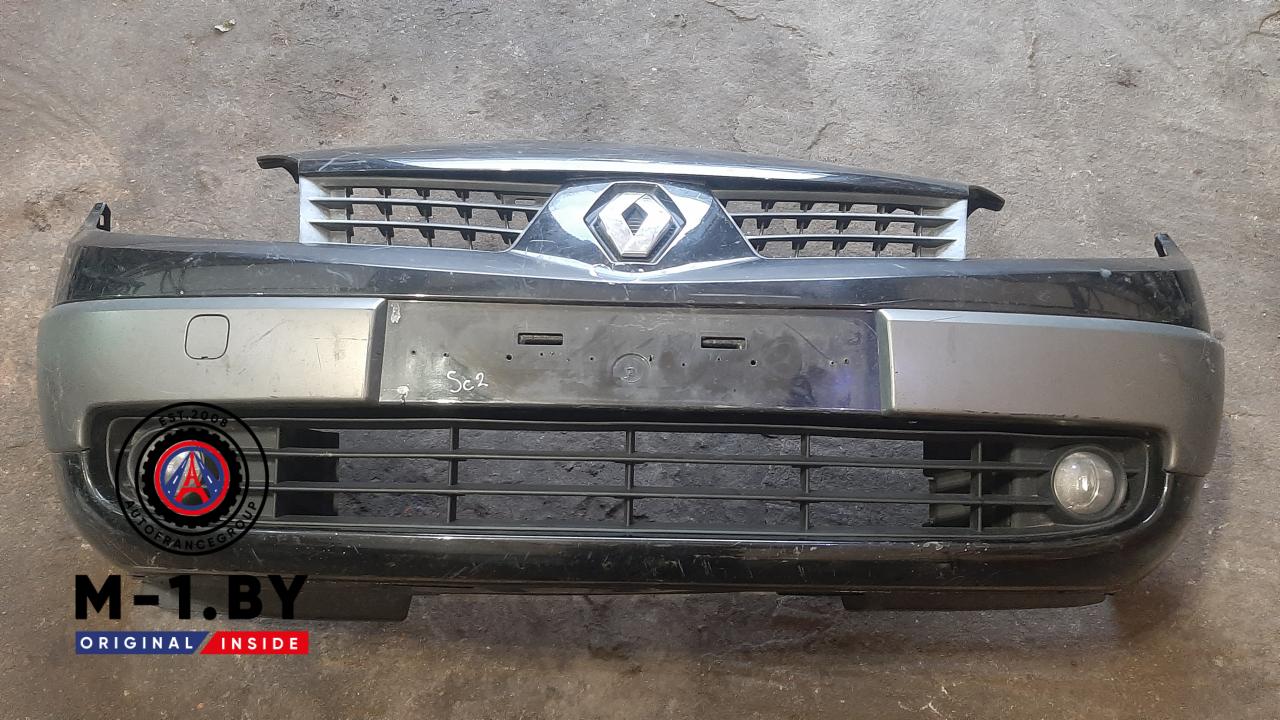 бампер передний Renault Scenic 2 поколение 2005, 8200139528 - фото №1