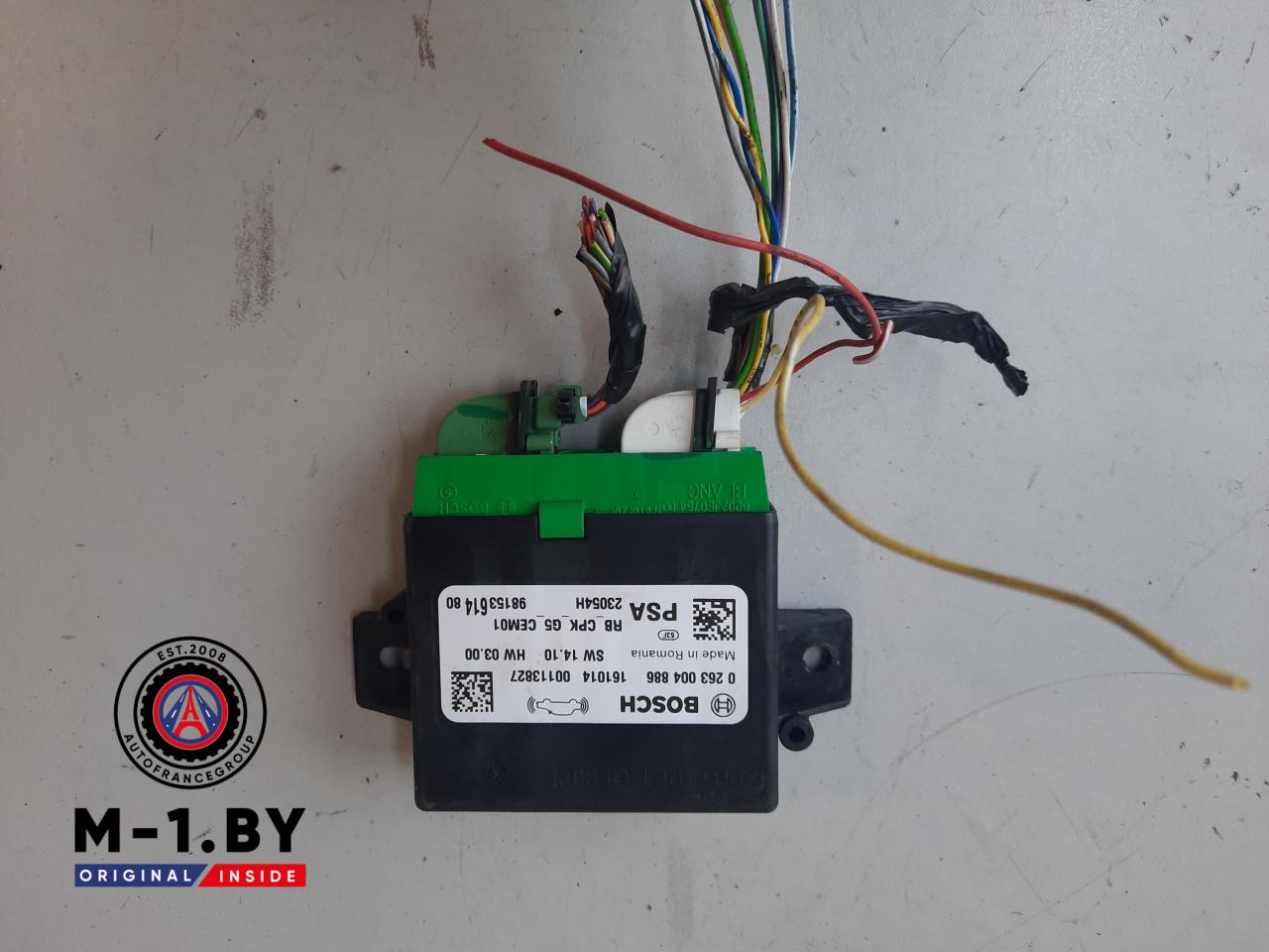 блок управления парктрониками Peugeot 308 T9 (2013 - 2017), 0263004886 - фото №1