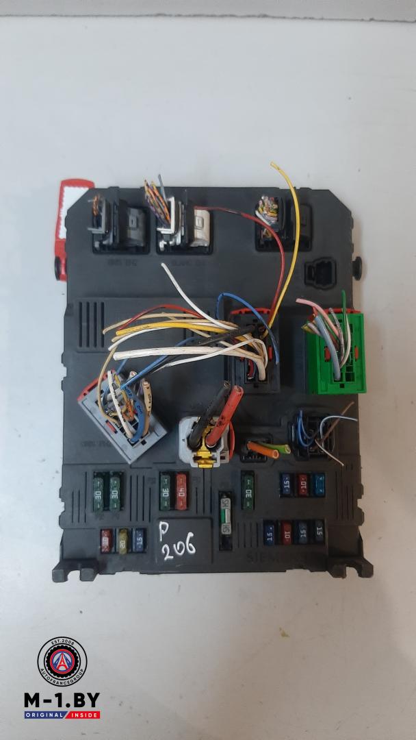 блок комфорта Peugeot 206 1 поколение 2001, BSIE0200, 9645747480 - фото №1