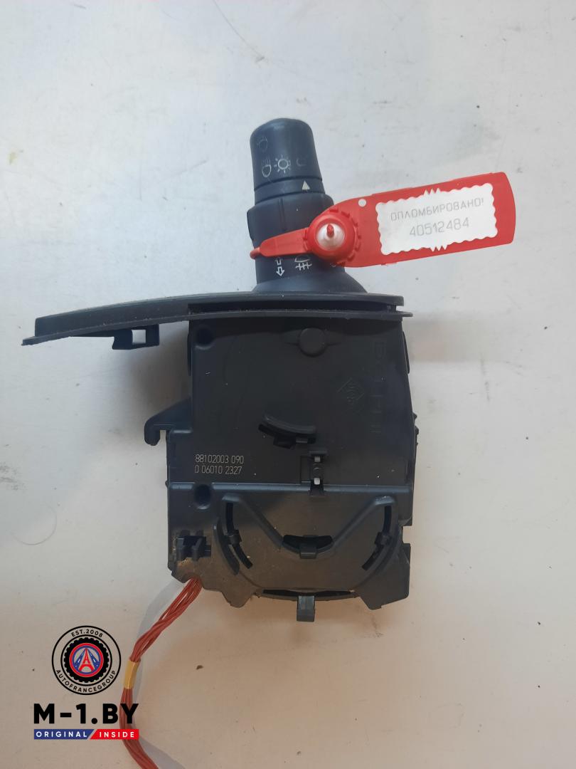 переключатель поворотов Renault Clio 3 поколение (2005 - 2009), 43042F, PA6GK20GF10, 88102003090 - фото №1