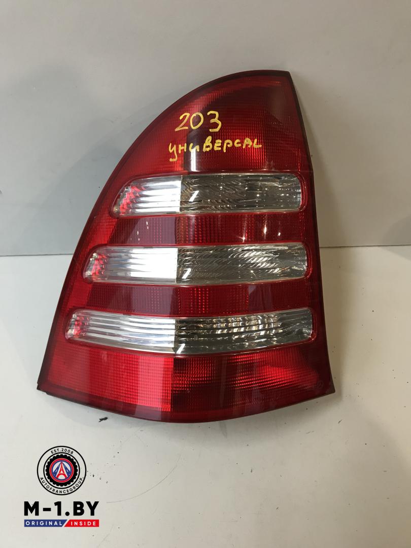 фонарь задний левый Mercedes-Benz C-Класс W203/S203/CL203 (2000 - 2004) - фото №1