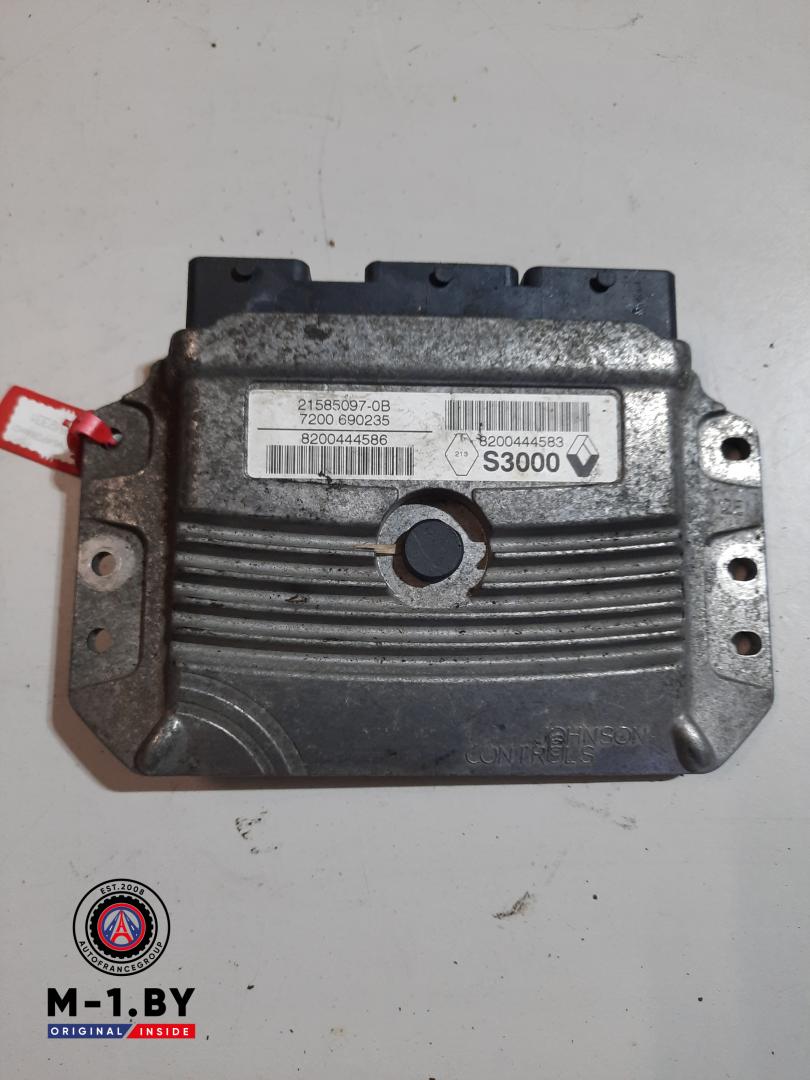 блок управления двигателем Renault Megane 2 поколение (2002 - 2006), 2.0 л., бензин, 8200444583 - фото №1