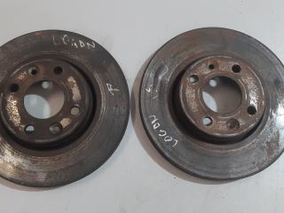 диски тормозные (комплект) Renault Logan 1 поколение 2007, 1.5 л., дизель