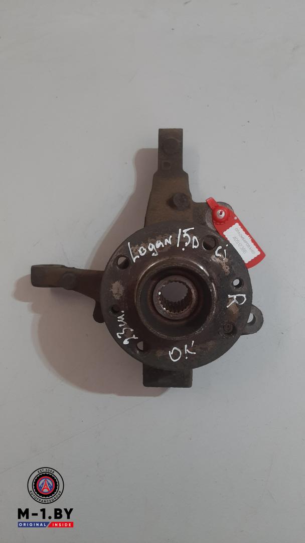 ступица передняя правая Renault Logan 1 поколение 2006, 1.5 л., дизель - фото №1