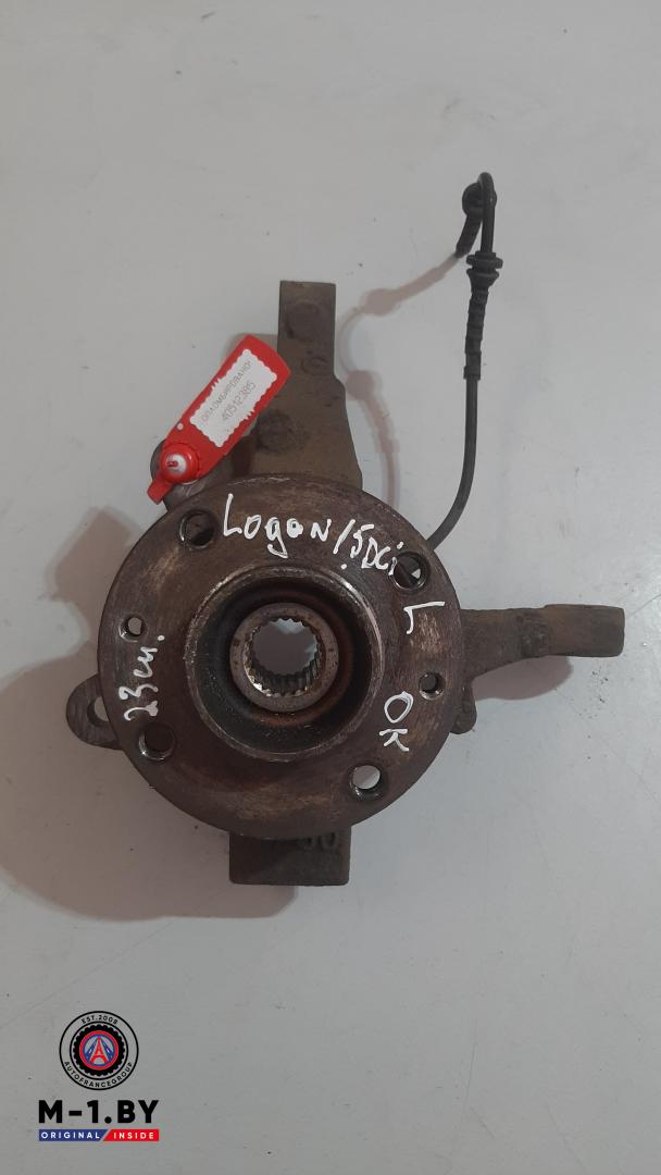 ступица передняя левая Renault Logan 1 поколение 2006, 1.5 л., дизель - фото №1