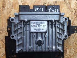 блок управления двигателем Peugeot 407 1 поколение 2004, 2.0 л., дизель, АКПП, седан, 9663556280