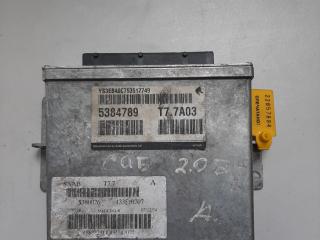 блок управления двигателем Saab 9-5 1 поколение [рестайлинг] 2002, 2.0 л., бензин, седан, 5384789