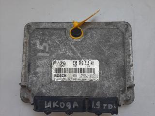 блок управления двигателем Skoda Octavia 1 поколение (A4) 1999, 1.9 л., дизель, хетчбэк 5 дв., 038906018AM