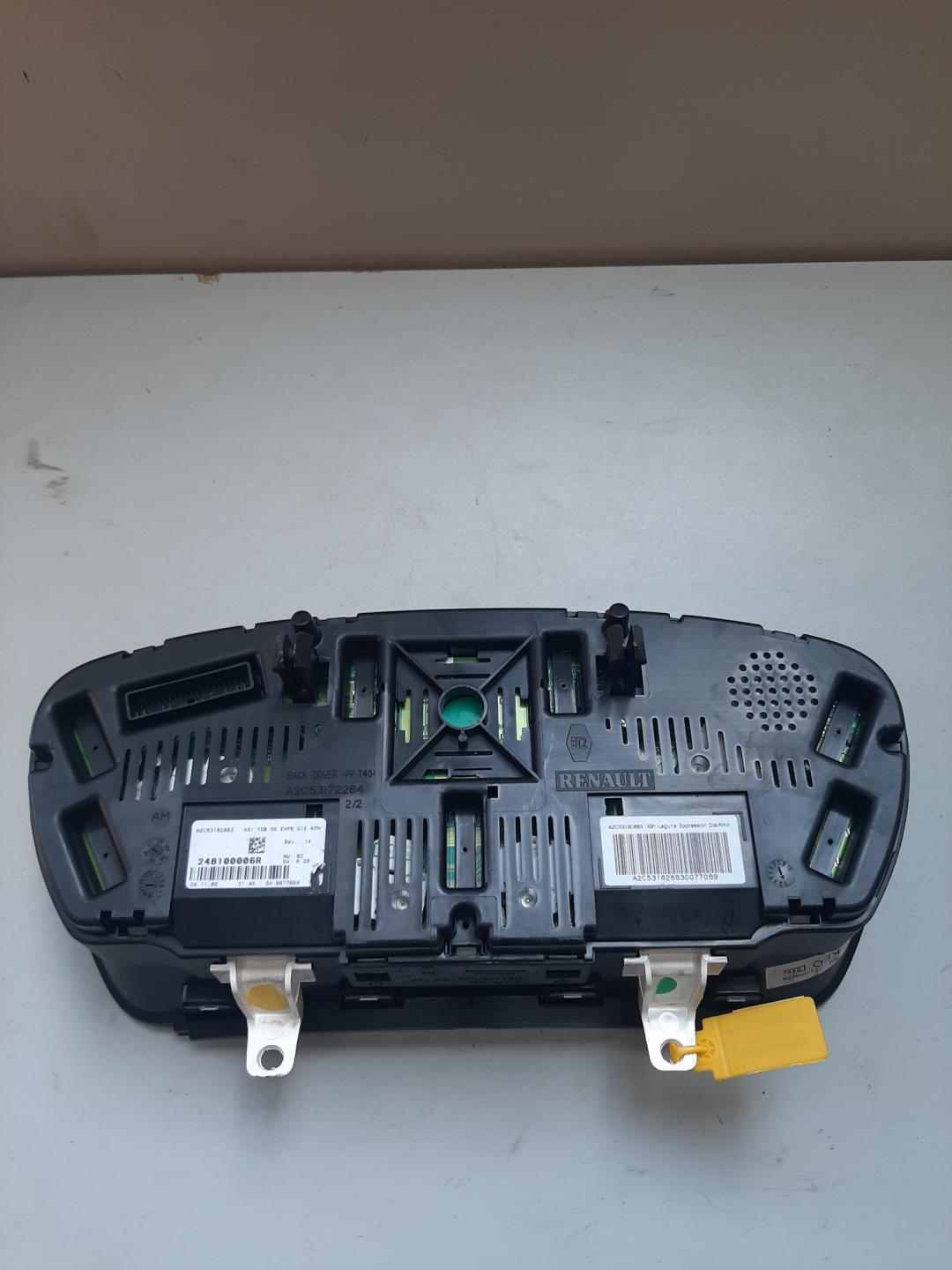 щиток приборов (приборная панель) Renault Laguna 3 поколение 2010, 1.5 л., дизель, хетчбэк 5 дв., 248100006R - фото №1