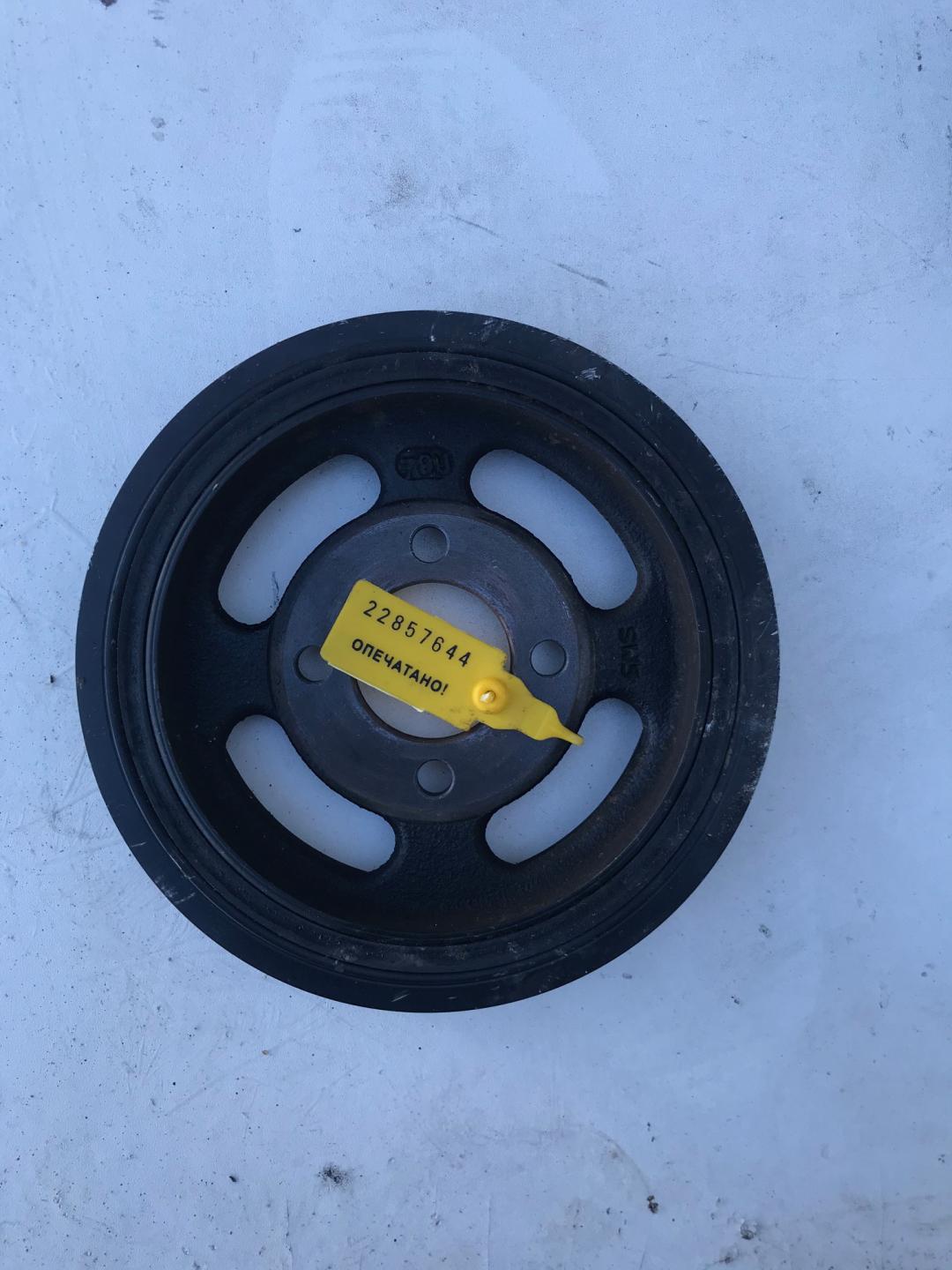 шкив коленвала Chevrolet Captiva 1 поколение 2007, 2.0 л., дизель, внедорожник 5 дв. - фото №1