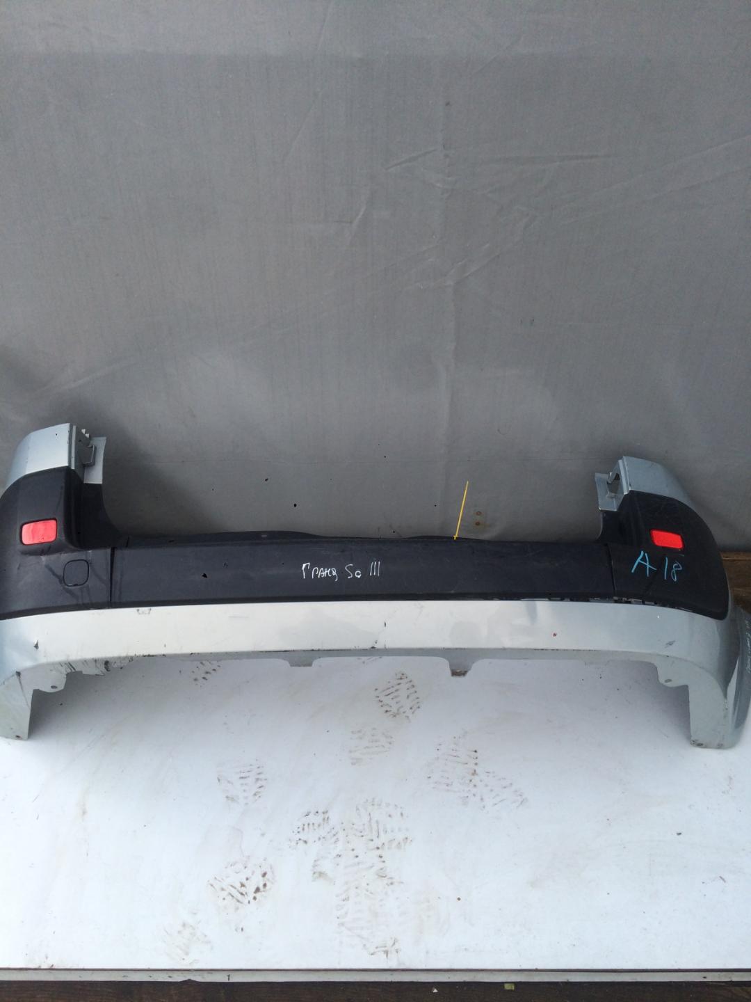 бампер задний Renault Grand Scenic 3 поколение 2010, 1.9 л., дизель, минивэн - фото №1