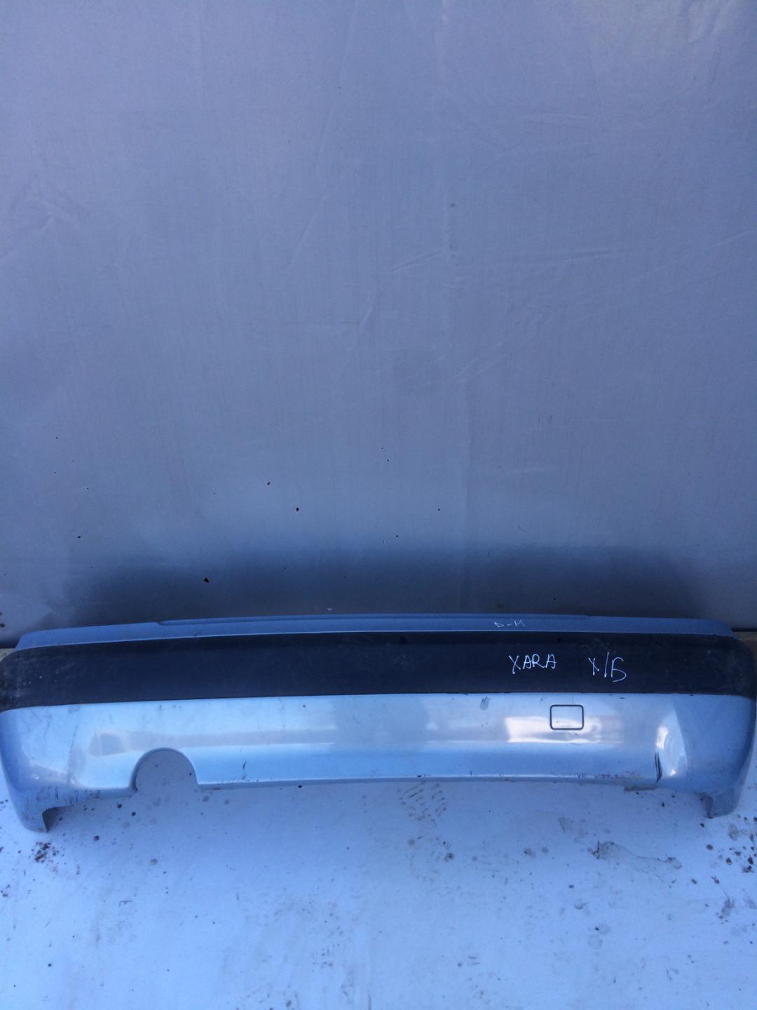 бампер задний Citroen Xsara 1 поколение 1997, 1.8 л., бензин, хетчбэк 5 дв. - фото №1